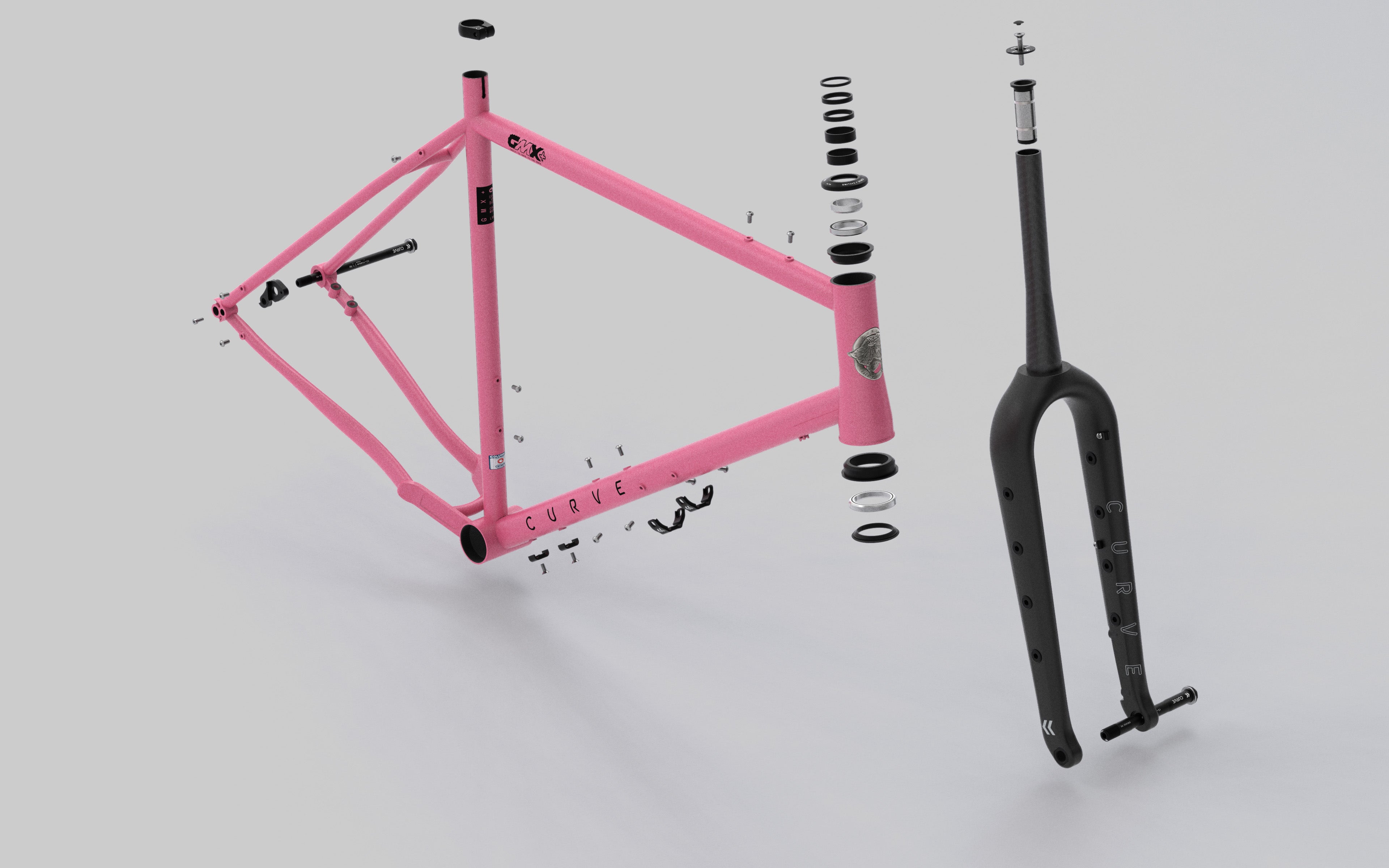 Steel best sale fixie frameset